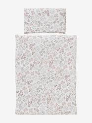 Baby Doll Duvet + Pillow in Cotton Gauze, Flora