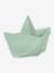 Origami Boat Bath Time Toy, by OLI & CAROL BEIGE LIGHT SOLID+BEIGE MEDIUM STRIPED+GREEN LIGHT SOLID 