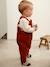 Corduroy Dungarees for Baby Boys Red 