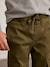 Pull-On Cargo-Type Trousers for Boys crystal blue+Dark Green+taupe 