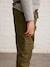 Pull-On Cargo-Type Trousers for Boys crystal blue+Dark Green+taupe 