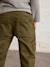 Pull-On Cargo-Type Trousers for Boys crystal blue+Dark Green+taupe 