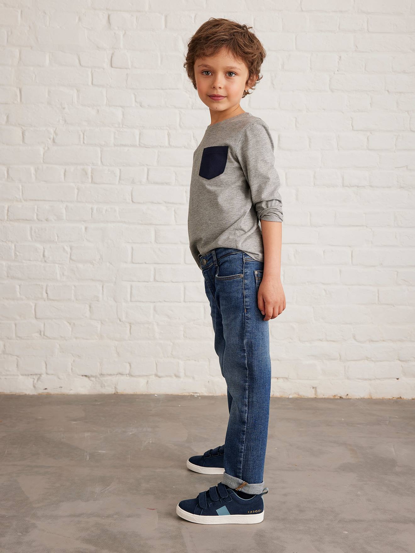 Boy sales with jeans