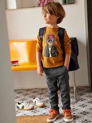 Boys-Warm Chequered Trousers for Boys