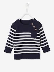 -Sailor-Type Jumper for Babies