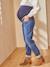 Maternity Jeans with Seamless Belly-Wrap BLUE LIGHT SOLID+Denim Blue+GREY MEDIUM SOLID 