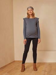 -Denim Treggings for Maternity