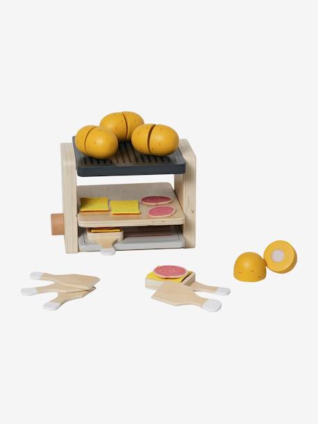 Raclette Grill Set in FSC® Wood Multi 