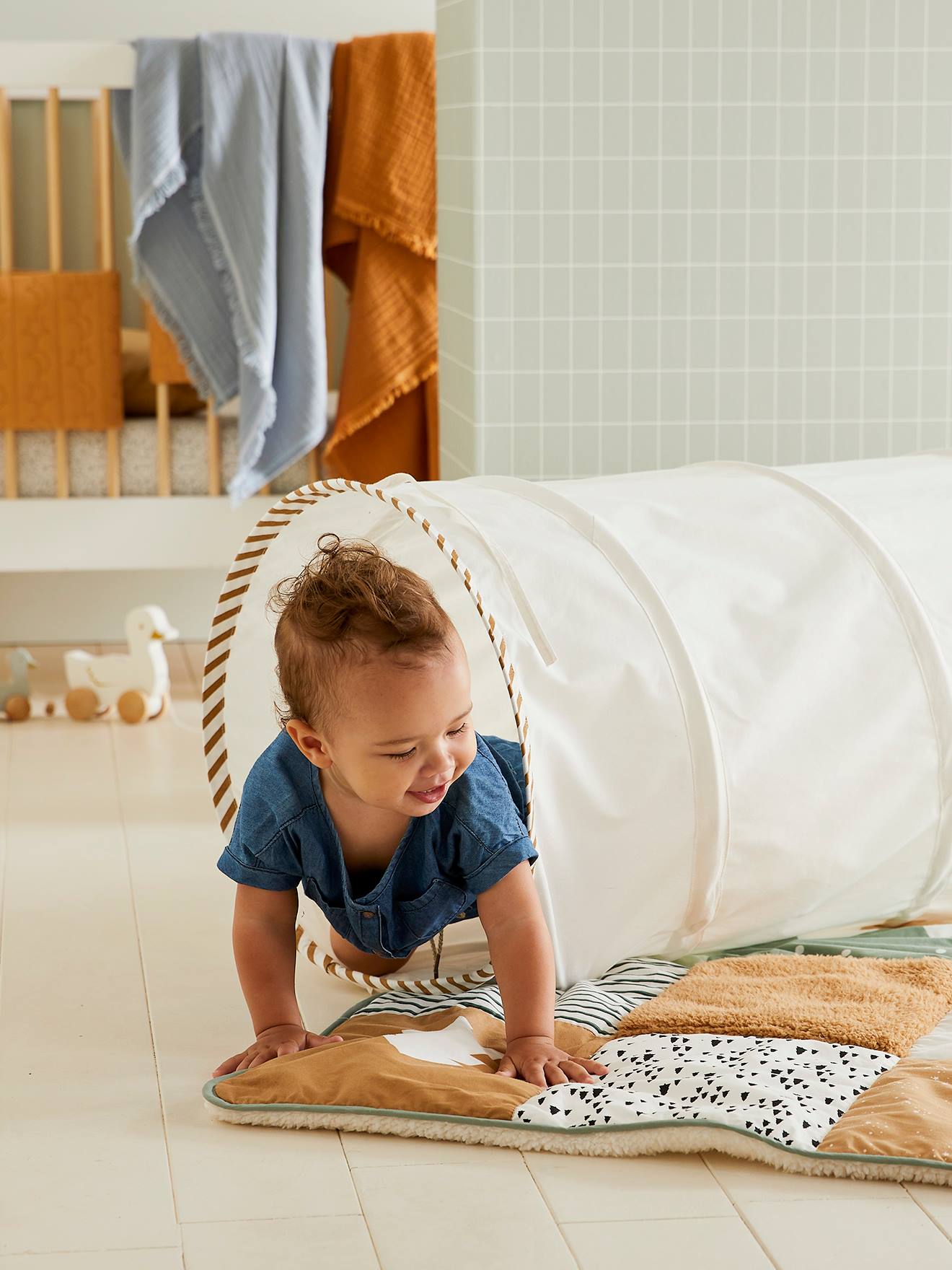 Baby tunnel clearance