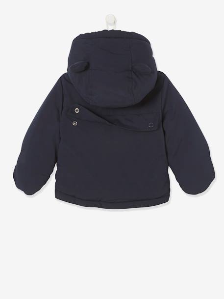 2-in-1 Pramsuit Jacket for Babies Dark Blue 