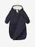 2-in-1 Pramsuit Jacket for Babies Dark Blue 