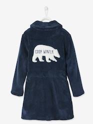 Boys-Bathrobe in Polar Fleece