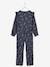 Floral Jumpsuit for Girls Dark Blue/Print+Dark Green/Print 