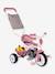 Be Move Confort Tricycle - SMOBY BLUE LIGHT SOLID+PINK LIGHT SOLID 