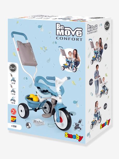 Be Move Confort Tricycle - SMOBY BLUE LIGHT SOLID+PINK LIGHT SOLID 