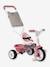 Be Move Confort Tricycle - SMOBY BLUE LIGHT SOLID+PINK LIGHT SOLID 