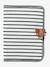 Health Booklet Cover WHITE DARK ALL OVER PRINTED+White Stripes 