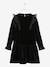 Velour Occasionwear Dress for Girls Black 