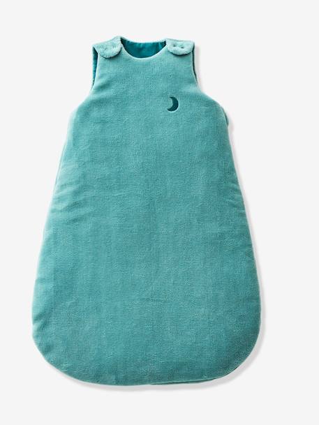 Baby Sleep Bag in Polar Fleece, Alaska Basics BLUE MEDIUM SOLID+Green+Grey+khaki+mustard+Pink 