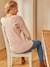 Front/Back Jumper, Maternity & Nursing Light Pink/Print 