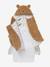 Transformable Baby Nest in Plush Fabric, Bear Beige+ecru+khaki 