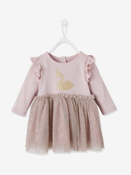 2-in-1 Dress for Babies Pink 