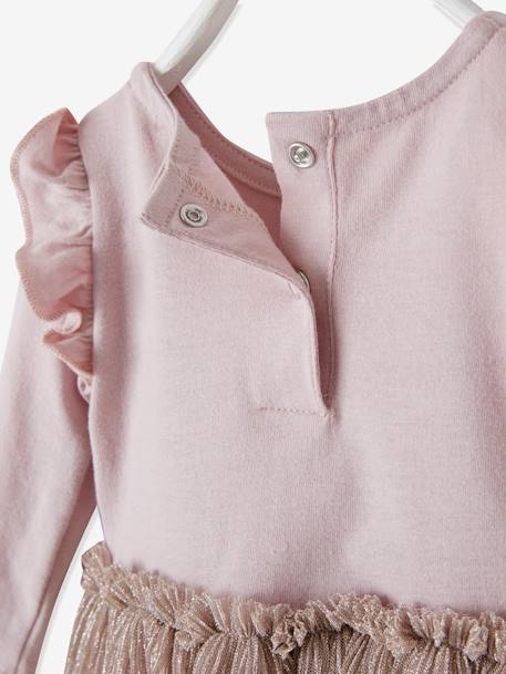 2-in-1 Dress for Babies Pink 