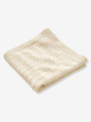 Pointelle Blanket with Lurex for Babies