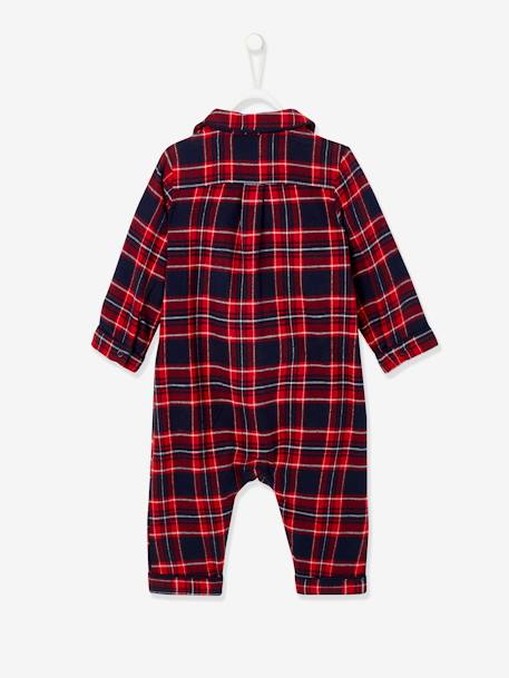 Newborn Baby Boys Jumpsuit Checkerboard Plaid Print Short Sleeve Romper  Bodysuit Playsuit Outfit Summer Clothes 