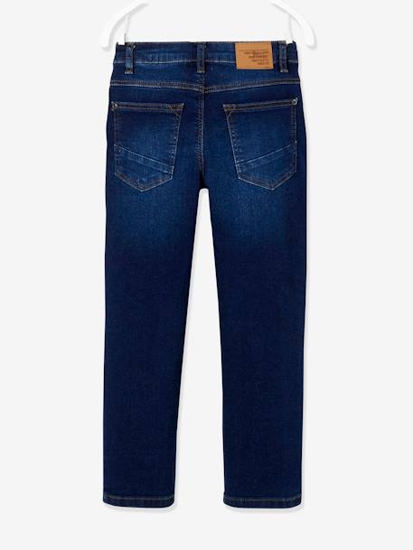 WIDE Hip, MorphologiK Straight Leg Jeans for Boys Dark Blue+Denim Blue 