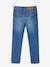 NARROW Hip, MorphologiK Straight Leg Waterless Jeans, for Boys Dark Blue+Denim Blue 