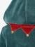 Velour 'Father Christmas' Jumpsuit, Unisex, for Babies Dark Red 