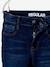 NARROW Hip, MorphologiK Straight Leg Waterless Jeans, for Boys Dark Blue+Denim Blue 