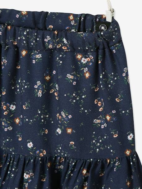 Printed Skirt for Girls Dark Blue/Print 