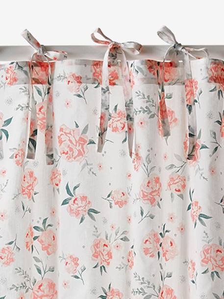 Sheer Curtain, Eau de Rose White/Print 