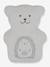 Therapeutic Bear, BEKE BOBO GREY LIGHT SOLID WITH DESIGN+multicoloured 