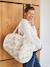 Baby Roll Changing Bag in Cotton Gauze White/Print+White/Print 