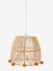 Hanging Lampshade in Rattan