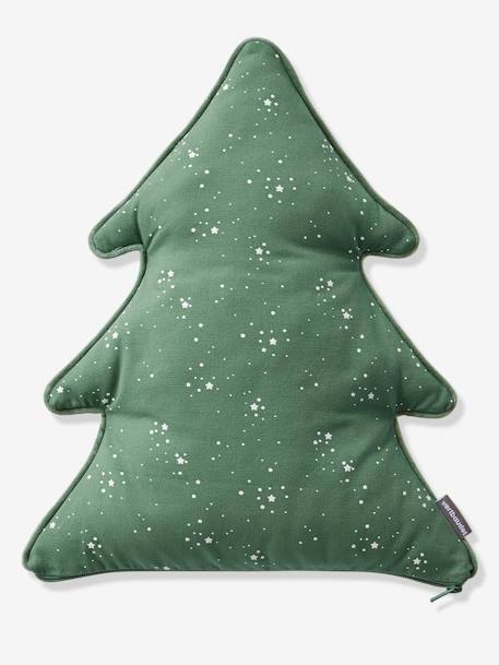 Tree Cushion Dark Green 