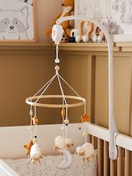 Nursery-Cot Mobiles-Musical Mobile Set, Little Lamb