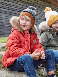 Boys-Hooded Jacket, Polar Fleece Lining