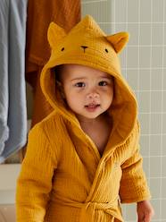 -Animal Bathrobe in Organic Cotton* Gauze