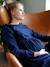 Cotton Gauze Dress, Maternity & Nursing Special Dark Blue 