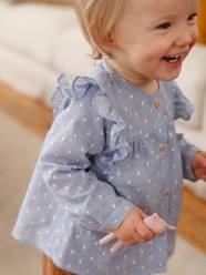 -Blouse with Ruffles, for Baby Girls