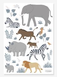 -Big Five & Co. Jungle Animals, Sticker Sheet by LILIPINSO