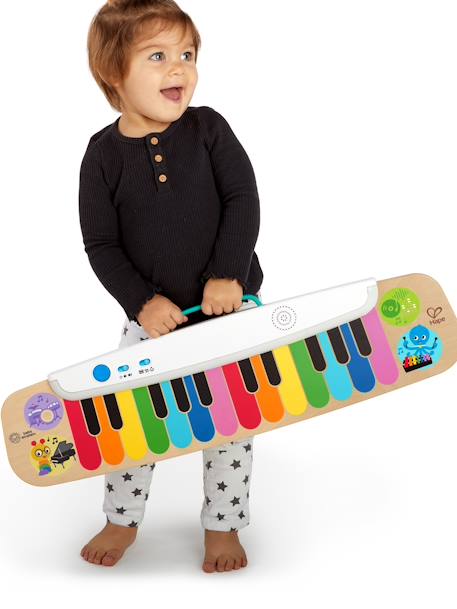 Baby Einstein Magic Touch Mini Piano Wooden Musical Toy, Ages 3 Months +  Hape Piano