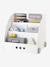 Mobile Bookcase, Sirius Theme White 