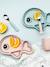 YummyPlus Sea Friends 2-Piece Cutlery Set, by DONE BY DEER BLUE LIGHT SOLID+PINK LIGHT SOLID 