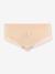 Seamless Low Waist Shorts, Milk by CACHE COEUR Black+PINK LIGHT SOLID 