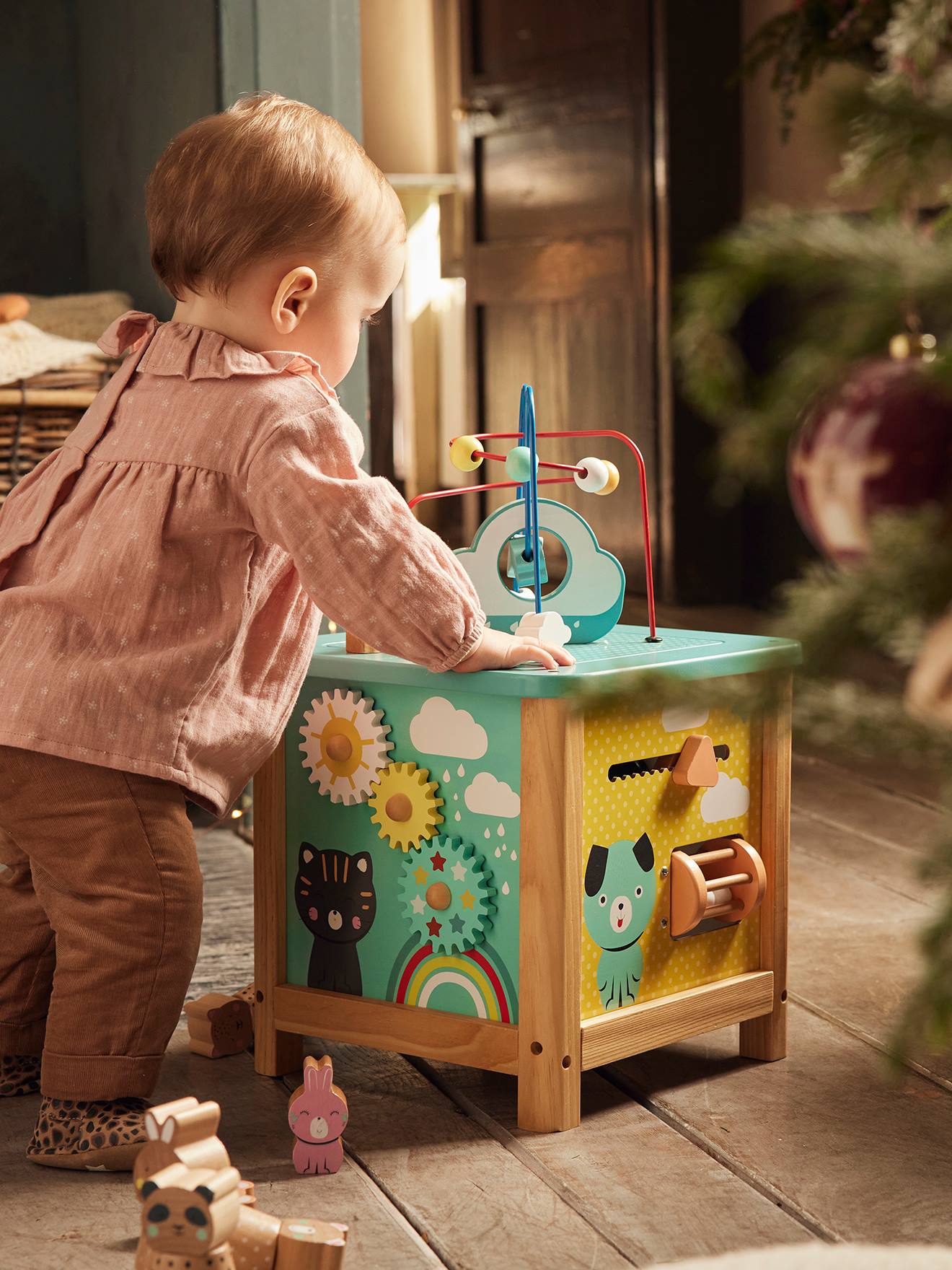 Activity cube cheap for toddlers